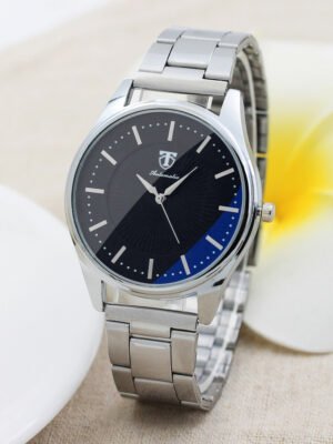 Hot Sun Pattern Steel Watch Men's Quartz Watch