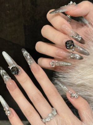 Autumn And Winter Gradient Cat Eye New White High-grade Wear Armor