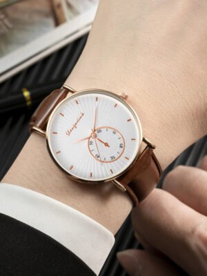 Non-mechanical Watch Men's Quartz Watch Thin