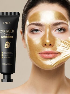 Gold Foil Snail Tear-Off Mask Hydrating