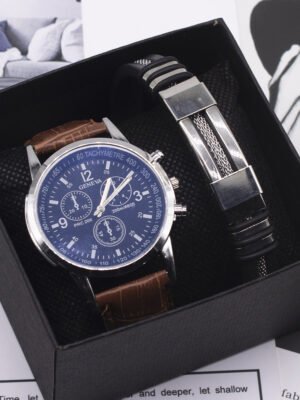 Men's watch fashion Blue light glass wrist watch