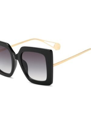 European style square frame sunglasses