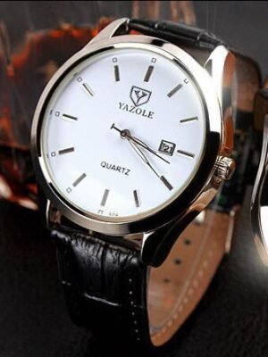 Fashion Waterproof Blue Quartz Watch Korean Men's Watch