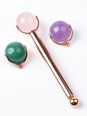 Natural jade roller