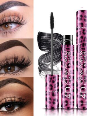 Makeup Red Leopard Eyeliner and Mascara Set