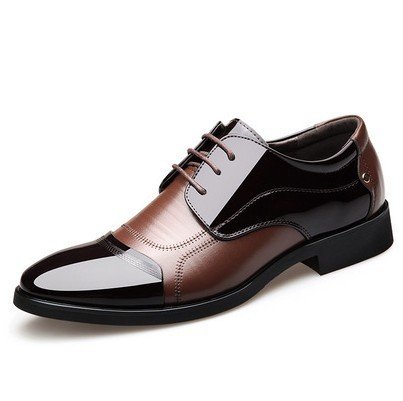 Men's Business Formal Wear Casual British Leather Shoes – Image 2