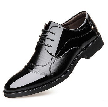 Men's Business Formal Wear Casual British Leather Shoes – Image 5