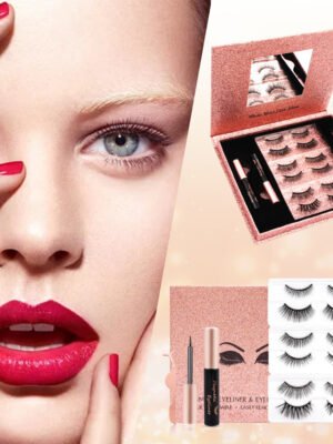 No Glue Waterproof Magnetic Lashes Eyeliner Magnetic Kit