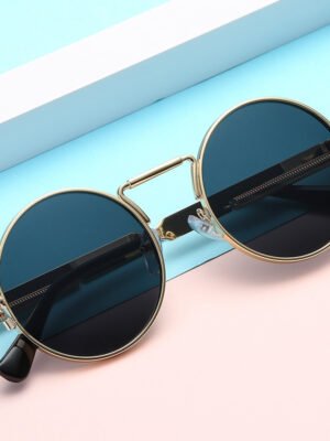Personalized All-match Metal Trendy Spring-leg Sunglasses