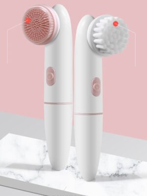 Electric Silicone Facial Cleanser,  Facial Cleansing Brush, Beauty Instrument Pore Cleaner