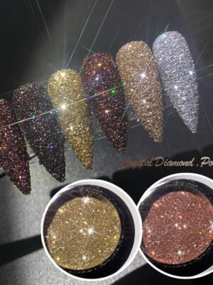 Glitter   Nails Crystal Diamond Powder Net Celebrity Vibrato