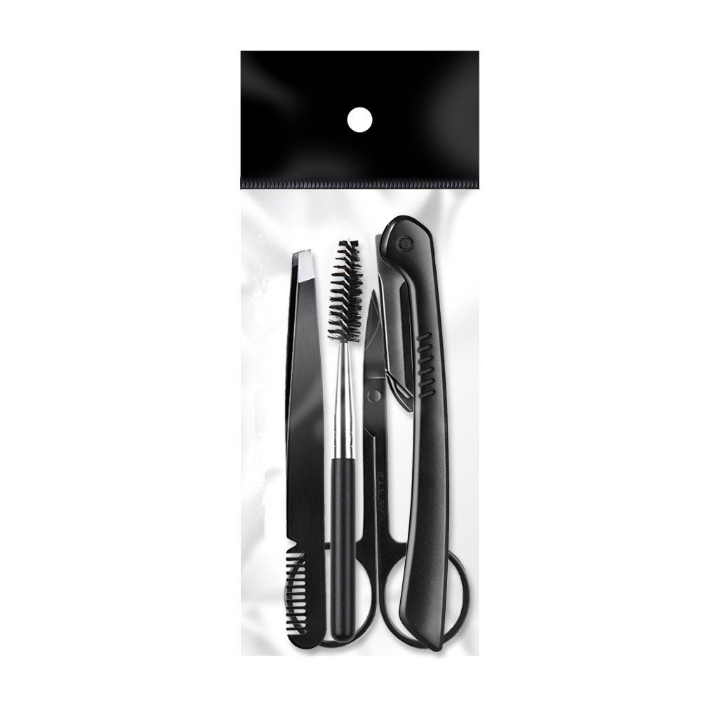 Beauty Tools Black Eyebrow Trimming Set ā Image 2