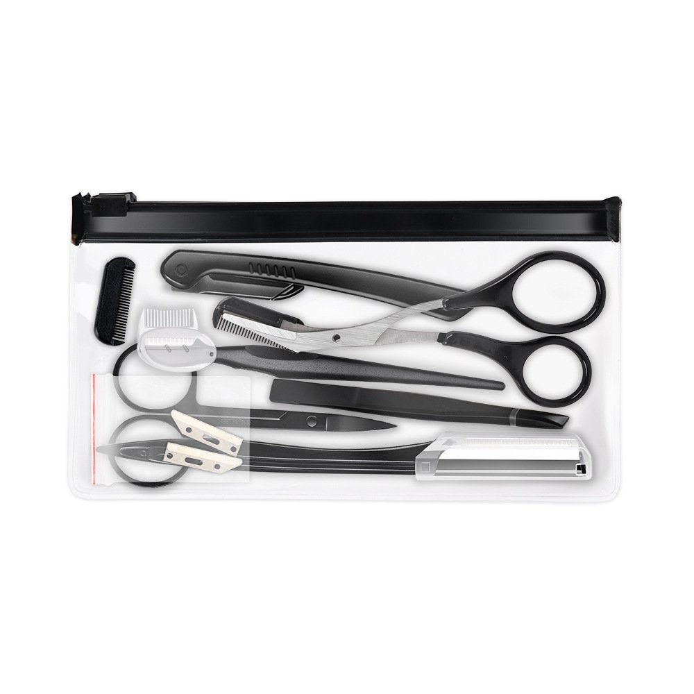 Beauty Tools Black Eyebrow Trimming Set ā Image 3