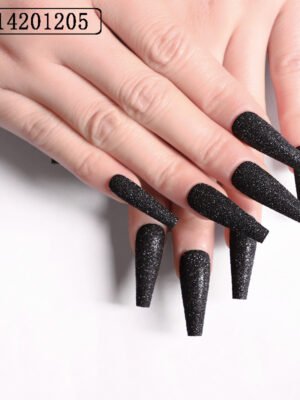 Finished Nail Art Nail Art Glitter Nail Art Sugar Snow Powder Nail Wearable Nail