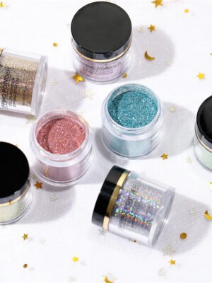 Laser glitter nail powder