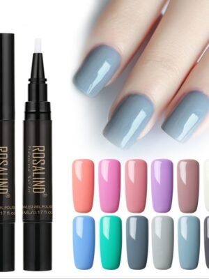5ml Solid Color Nail Art Pen Nail Glue for Nail Art