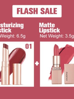 PHOFAY Moisturizing Lipstick And Matte Lipstick