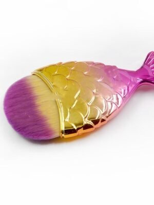 Beauty fishtail makeup brush