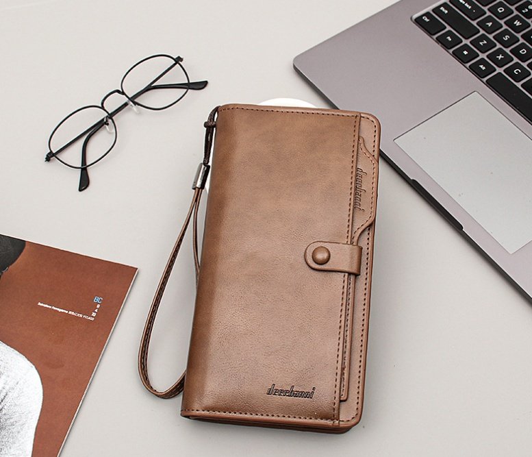 Men's Portable Wallet Long Zipper Multi Function ā Image 6