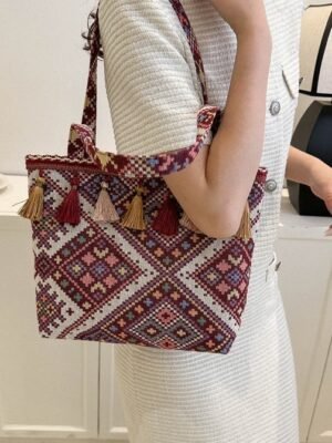 Minority Fashion Simple Vacation Style Versatile Women's Bag