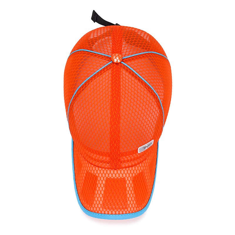 CUHK Childrens All Over Hollow Braided Brim Sports Sun Protective Hat – Image 5