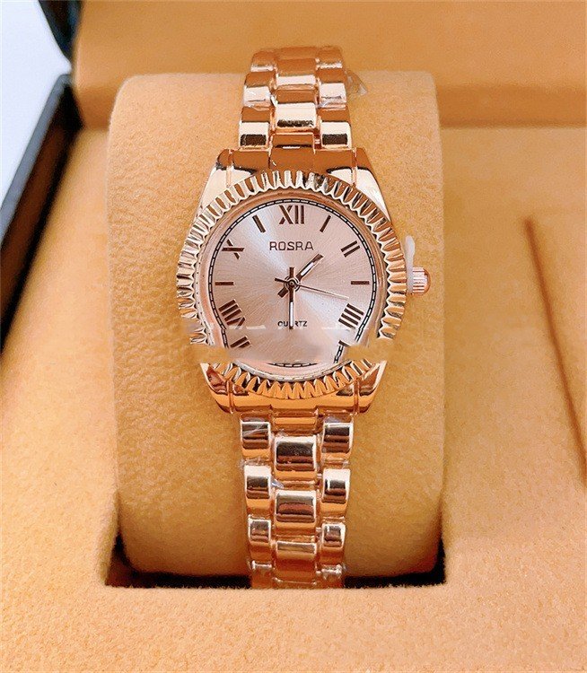 Foreign Trade Roman Scale Men's Steel Strap Watch In Stock Wholesale Rosra Fashion Fashion Quartz Couple Watch ā Image 8