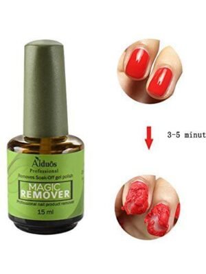 Nail Polish Burst Magic Nail Polish Remover  Fast Soak Off Sticky  Nail Gel Polish Degreaser Cleaner