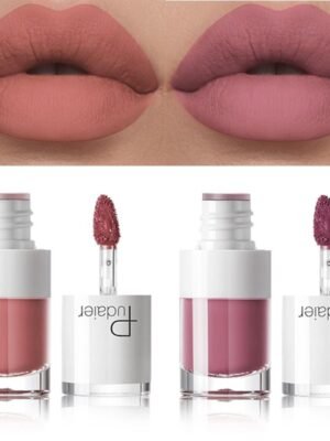 Lipstick 16 color white bottle matte lip gloss lasting moisturizing