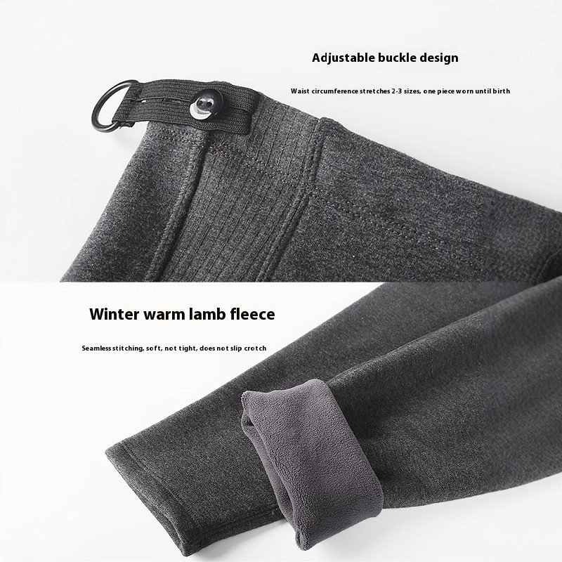 Not Tight Belly Casual Leggings High Elastic Maternity Belly Support Pants ā Image 4