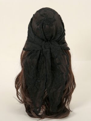 Embroidered Nylon Embroidered Decoration Shawl Scarf