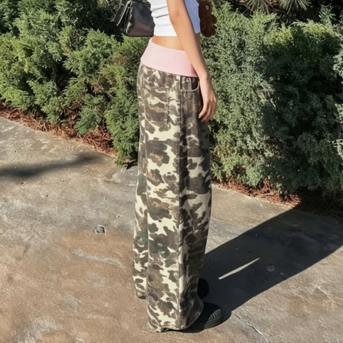 Womens Casual Camouflage Trousers In American Style ā Image 2