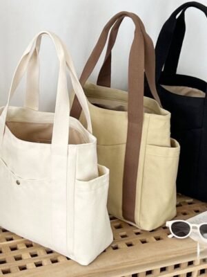 Commuter's All-matching Artistic One-shoulder Canvas Bag