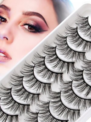 3D European And American Cat Eye False Eyelashes Are Naturally Thick And Fluffy