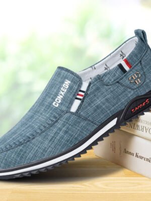 Old Beijing Cloth Shoes Men's Linen Canvas Breathable