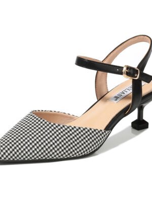 Fashion Pointed Toe Sandals With Stiletto Heels