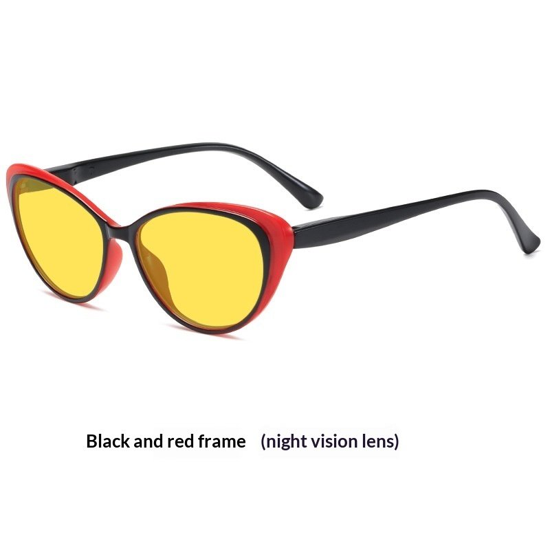 Retro Cat-eye Night Vision Blue Light Blocking Sunglasses For Men And Women ā Image 5