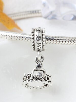 Silver Crown Pendant