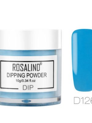 Nail polish powder for natural nails
