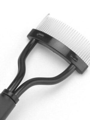 Portable Semi-arc Stainless Steel Needle Eyelash Brush
