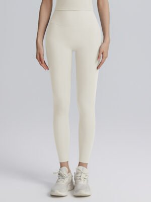High-waisted Tummy-control Workout Pants For Sports And Outdoor Activities