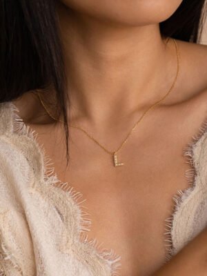 Bracelet Necklace Personalized Letter Ornament Accessories
