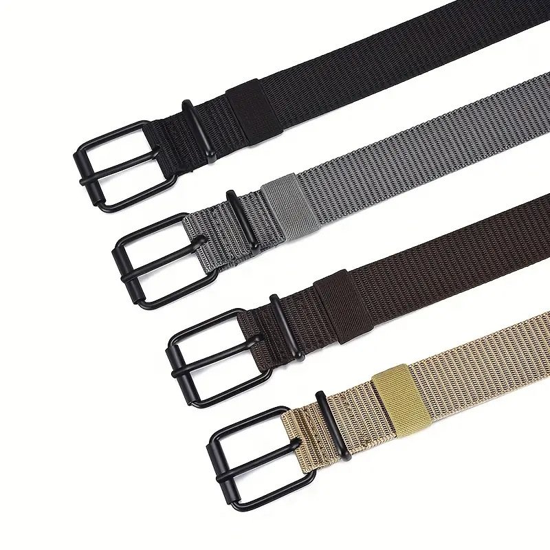 Fashion Woven Nylon All-matching Men's Pants Belt ā Image 3
