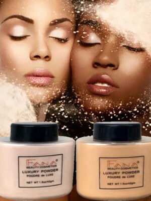 Face Foundation Powder Oil Control Contour Full CoverBanana Powder Translucent Mineral Makeup Base Matte Foundation Make Up