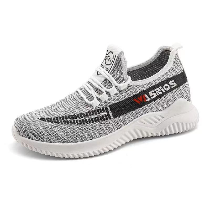 New Flyknit Men's Shoes Korean Style Trendy Casual Shoes Comfortable ā Image 4