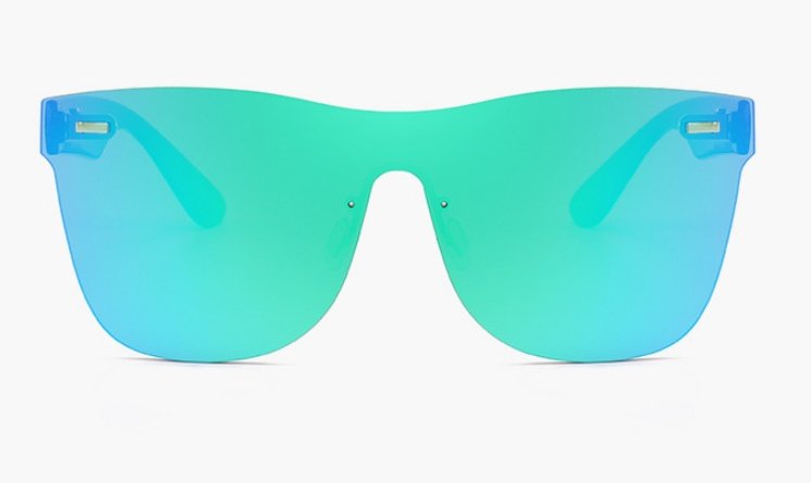 New Integrated Fashionable Colorful Coated Sunglasses – Image 4