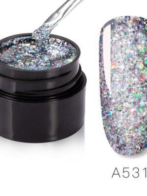 Colorful nail polish