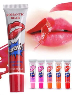 Amazing 6 Colors Peel Off Liquid Lipstick Waterproof Long Lasting Lip Gloss Mask Moisturizer Makeup Tear Pull Lip Lint Cosmetic