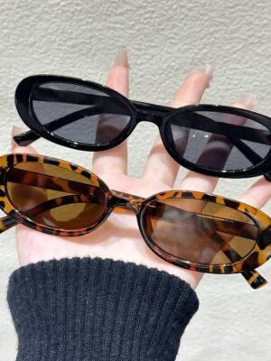 Influencer-style Spicy-girl Retro Street Glasses