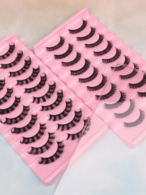 False Eyelashes, DD Curve, Thick, Eyelash, Ten Pairs
