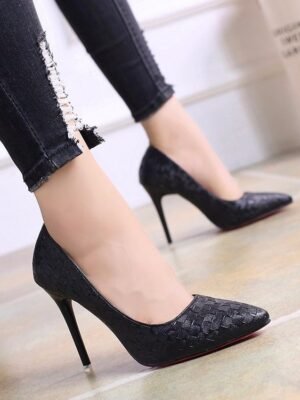 Fashion pointed stiletto heels